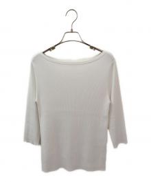 EVERYDAY I LIKE.（エヴリデイ アイ ライク）の古着「Eloise ボートネックニット」｜ホワイト