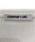 中古・古着 EVERYDAY I LIKE. (エヴリデイ アイ ライク) Eloise ボートネックニット ホワイト サイズ:Free：14000円