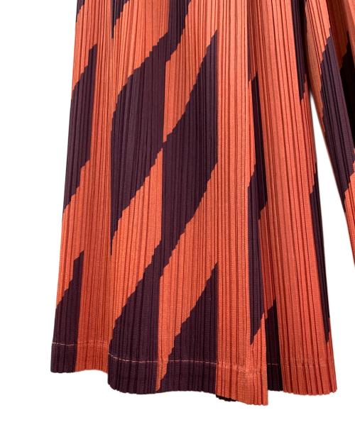 PLEATS PLEASE（プリーツプリーズ）PLEATS PLEASE (プリーツプリーズ) パンツ ピンク×パープル サイズ:1の古着・服飾アイテム