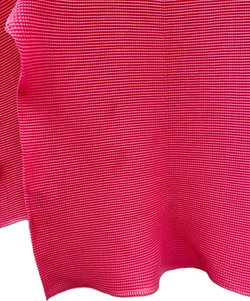 me ISSEY MIYAKE（ミーイッセイ ミヤケ）me ISSEY MIYAKE (ミーイッセイ ミヤケ) 半袖カットソー ピンク サイズ:Freeの古着・服飾アイテム