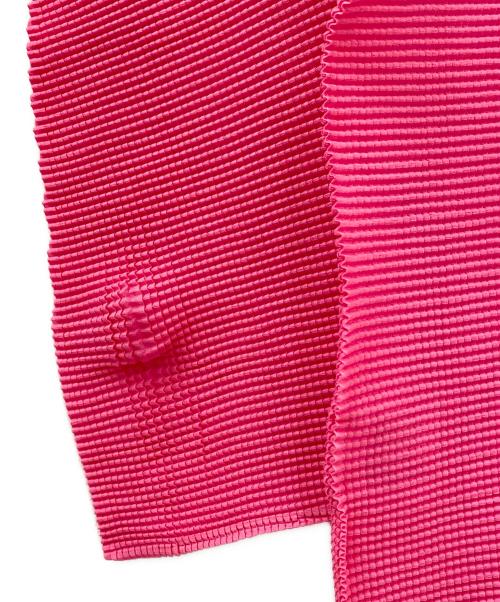 me ISSEY MIYAKE（ミーイッセイ ミヤケ）me ISSEY MIYAKE (ミーイッセイ ミヤケ) 半袖カットソー ピンク サイズ:Freeの古着・服飾アイテム