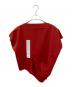 me ISSEY MIYAKE (ミーイッセイ ミヤケ) アシンメトリーカットソー レッド サイズ:Free：10000円