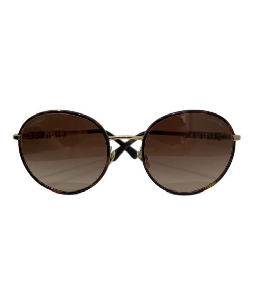 CHANEL（シャネル）CHANEL (シャネル) サングラス ブラウン サイズ:53□20 135の古着・服飾アイテム