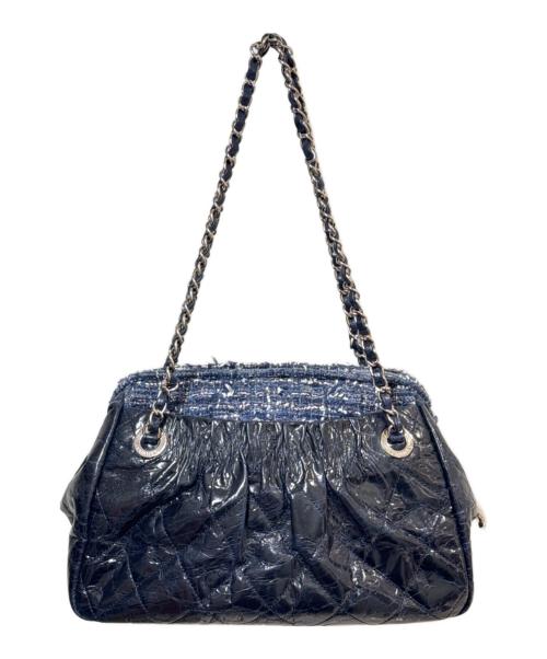 CHANEL（シャネル）CHANEL (シャネル) ショルダーバッグ ブルーの古着・服飾アイテム