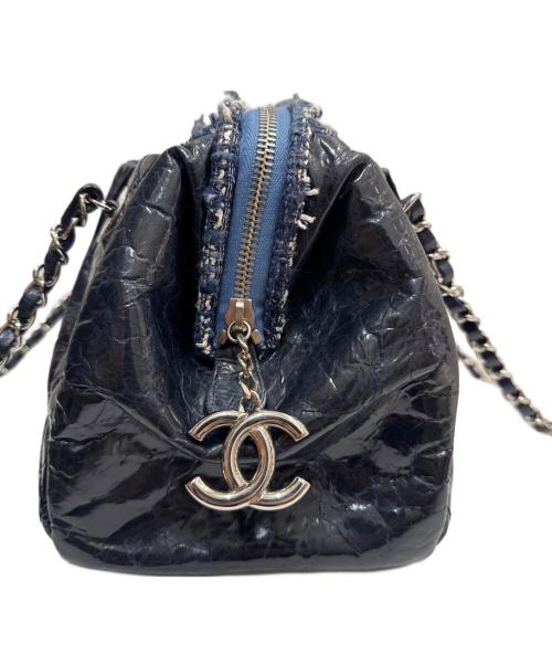 CHANEL（シャネル）CHANEL (シャネル) ショルダーバッグ ブルーの古着・服飾アイテム