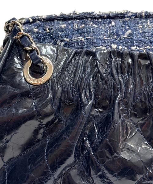CHANEL（シャネル）CHANEL (シャネル) ショルダーバッグ ブルーの古着・服飾アイテム