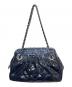 CHANEL (シャネル) ショルダーバッグ ブルー：158000円