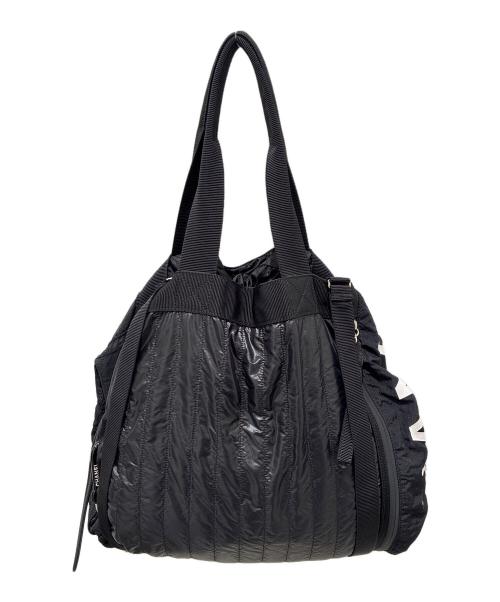 CHANEL（シャネル）CHANEL (シャネル) The Sea Nylon Backpack/ココマークナイロンバッグパック ブラック×ホワイトの古着・服飾アイテム