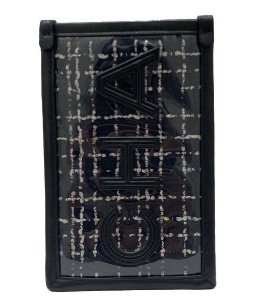 CHANEL（シャネル）CHANEL (シャネル) クリアチェーンポーチ ブラックの古着・服飾アイテム