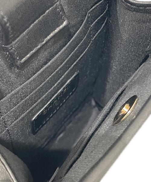 CHANEL（シャネル）CHANEL (シャネル) クリアチェーンポーチ ブラックの古着・服飾アイテム