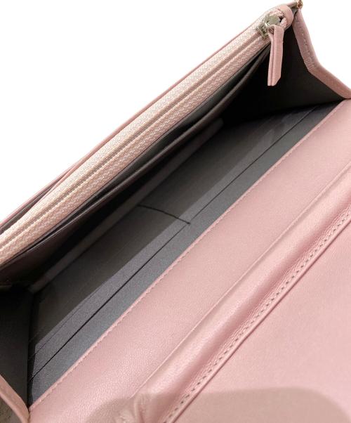 CHANEL（シャネル）CHANEL (シャネル) カメリアチェーンショルダーバッグ ピンクの古着・服飾アイテム