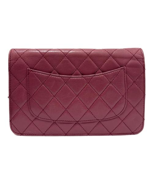 CHANEL（シャネル）CHANEL (シャネル) ラム マトラッセチェーンウォレット ショッキングピンクの古着・服飾アイテム