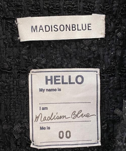 MADISON BLUE（マディソンブルー）MADISON BLUE (マディソンブルー) MEXICAN PARKA TWEED ブラック サイズ:00の古着・服飾アイテム