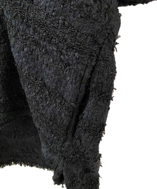 MADISON BLUE（マディソンブルー）MADISON BLUE (マディソンブルー) MEXICAN PARKA TWEED ブラック サイズ:00の古着・服飾アイテム