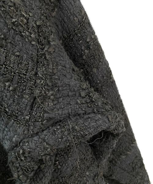 MADISON BLUE（マディソンブルー）MADISON BLUE (マディソンブルー) MEXICAN PARKA TWEED ブラック サイズ:00の古着・服飾アイテム