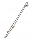 CHANELシャネル）の古着「ココマークネックレス」｜シルバー