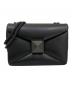 VALENTINO（ヴァレンティノ）の古着「ワンスタッズチェーンショルダーバッグ」｜ブラック