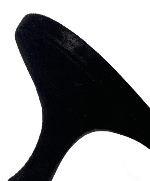 Manolo Blahnik（マノロブラニク）Manolo Blahnik (マノロブラニク) MAYSALEミュール ブラック サイズ:36 1/2の古着・服飾アイテム