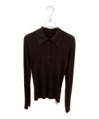 THE STORE byCザ ストア バイシー）の古着「【COCUCA】シアーリブニット」｜ブラウン