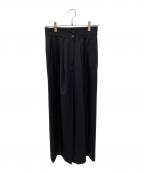 STRASBURGOストラスブルゴ）の古着「ウール混パンツ」｜ブラック