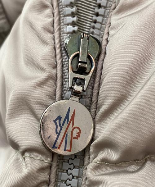 MONCLER（モンクレール）MONCLER (モンクレール) FLAMMEGIUBBOTTO ベージュ サイズ:０の古着・服飾アイテム