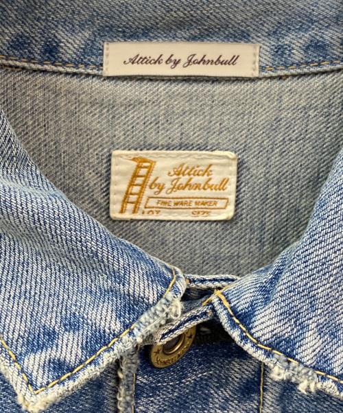 Attick by Johnbull（アティックバイジョンブル）Attick by Johnbull (アティックバイジョンブル) デニムジャケット インディゴ サイズ:Freeの古着・服飾アイテム