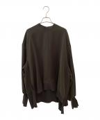 ENFOLDエンフォルド）の古着「ミリオーネリブBOX」｜ブラウン