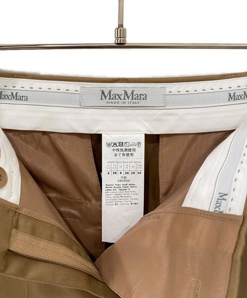 MaxMara（マックスマーラ）MaxMara (マックスマーラ) スラックス ブラウン サイズ:36の古着・服飾アイテム