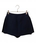 Christian Diorクリスチャン ディオール）の古着「スカート風ショートパンツ」｜ネイビー