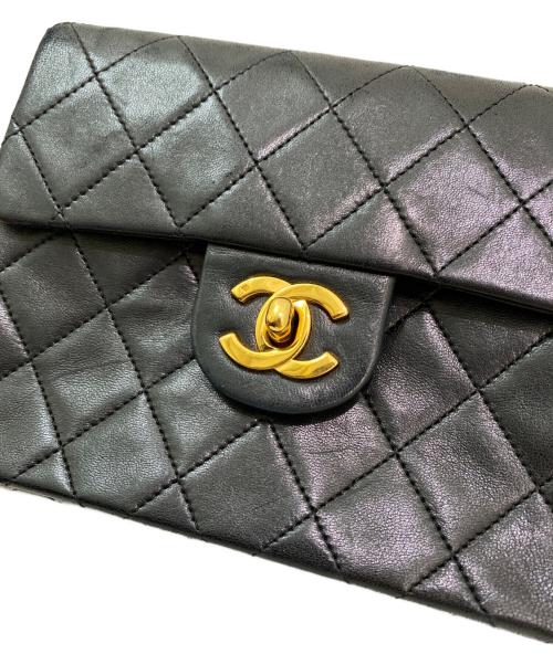 CHANEL（シャネル）CHANEL (シャネル) マトラッセ18 ブラック サイズ:18の古着・服飾アイテム