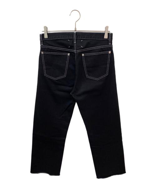 Maison Margiela（メゾンマルジェラ）Maison Margiela (メゾンマルジェラ) デニムパンツ ブラック サイズ:36の古着・服飾アイテム