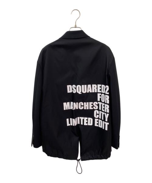 DSQUARED2（ディースクエアード）DSQUARED2 (ディースクエアード) Aviator Jacket ブラック サイズ:44の古着・服飾アイテム