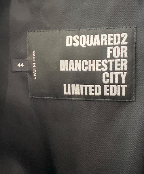 DSQUARED2（ディースクエアード）DSQUARED2 (ディースクエアード) Aviator Jacket ブラック サイズ:44の古着・服飾アイテム