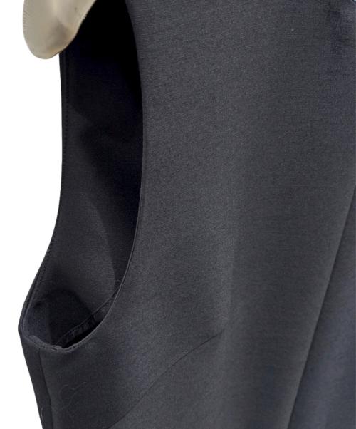 KEINA RITA（ケイナ リタ）KEINA RITA (ケイナ リタ) Silk Wool Vent Dress KD241-026 ブラック サイズ:38の古着・服飾アイテム