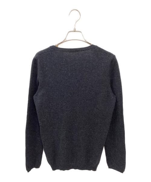 BRUNELLO CUCINELLI（ブルネロクチネリ）BRUNELLO CUCINELLI (ブルネロクチネリ) Vネックニット グレー サイズ:Lの古着・服飾アイテム