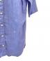 中古・古着 MADISON BLUE (マディソンブルー) HIGH COLLAR N. MADAME S/S SH LINEN ブルー サイズ:00：14000円