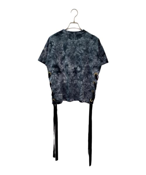 sacai（サカイ）sacai (サカイ) タイダイ柄レースアップカットソー グレー サイズ:1の古着・服飾アイテム