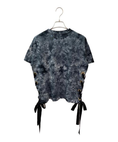 sacai（サカイ）sacai (サカイ) タイダイ柄レースアップカットソー グレー サイズ:1の古着・服飾アイテム