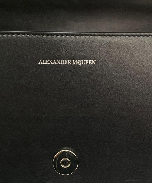 ALEXANDER McQUEEN（アレキサンダーマックイーン）ALEXANDER McQUEEN (アレキサンダーマックイーン) ジュエルド サッチェル ブラックの古着・服飾アイテム