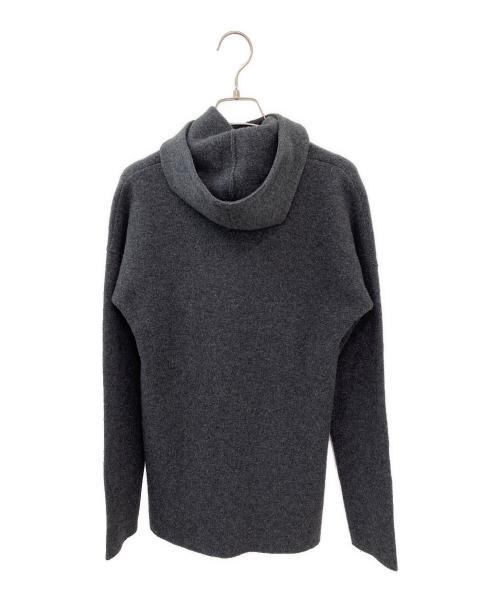 CELINE（セリーヌ）CELINE (セリーヌ) ハーフジップニット グレー サイズ:XSの古着・服飾アイテム