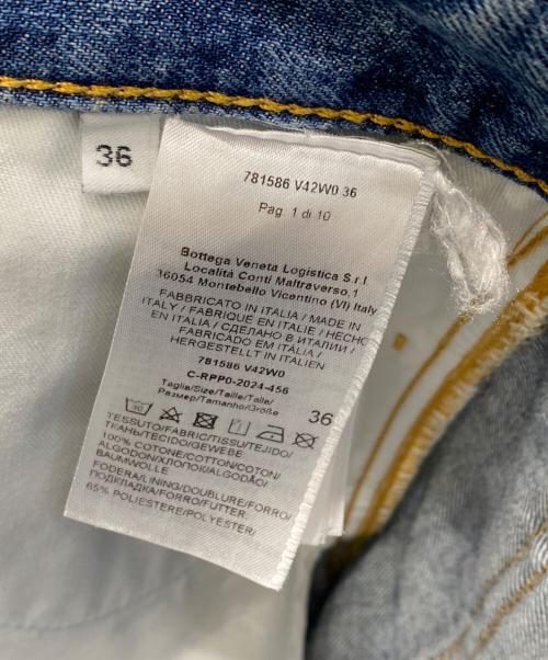BOTTEGA VENETA（ボッテガベネタ）BOTTEGA VENETA (ボッテガベネタ) デニムパンツ インディゴ サイズ:36の古着・服飾アイテム