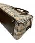 中古・古着 BURBERRY (バーバリー) ノバチェックボストンバック・ボストンバッグ ベージュ：25000円