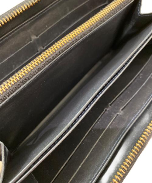 LOUIS VUITTON（ルイ ヴィトン）LOUIS VUITTON (ルイ ヴィトン) ヴェルニジッピーウォレット ブラック×イエローの古着・服飾アイテム