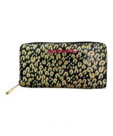 LOUIS VUITTON（ルイ ヴィトン）の古着「ヴェルニジッピーウォレット」｜ブラック×イエロー