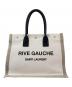 Saint Laurent Paris（サンローランパリ）の古着「RIVE GAUCHE　トートバッグ」｜ベージュ