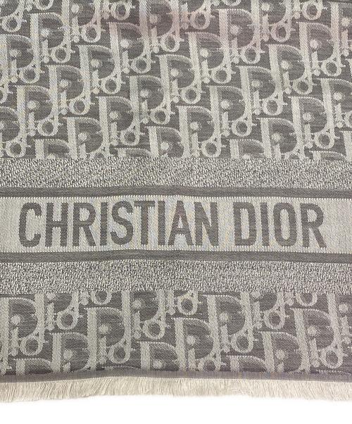 Christian Dior（クリスチャン ディオール）Christian Dior (クリスチャン ディオール) ショール グレーの古着・服飾アイテム