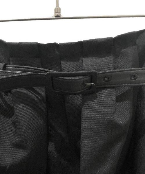 YOKO CHAN（ヨーコチャン）YOKO CHAN (ヨーコチャン) ウエストベルトミディスカート ブラック サイズ:Ｆの古着・服飾アイテム