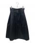 YOKO CHAN（ヨーコチャン）の古着「ウエストベルトミディスカート」｜ブラック