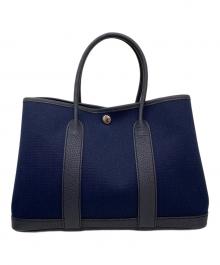 HERMES（エルメス）の古着「ガーデンパーティTPM」｜ブルーマリン×ブルーインディゴ