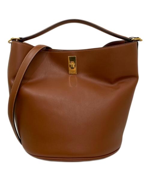 CELINE（セリーヌ）CELINE (セリーヌ) バケット16 ブラウンの古着・服飾アイテム